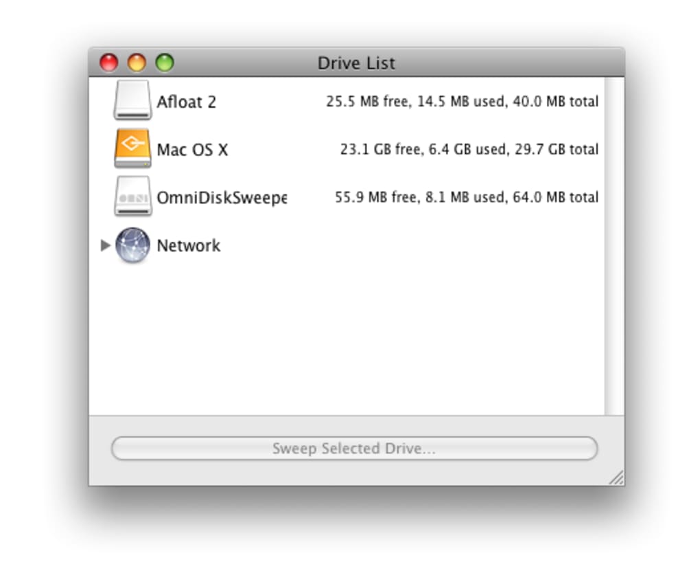 Omnidisksweeper for mac os x 10.7.5